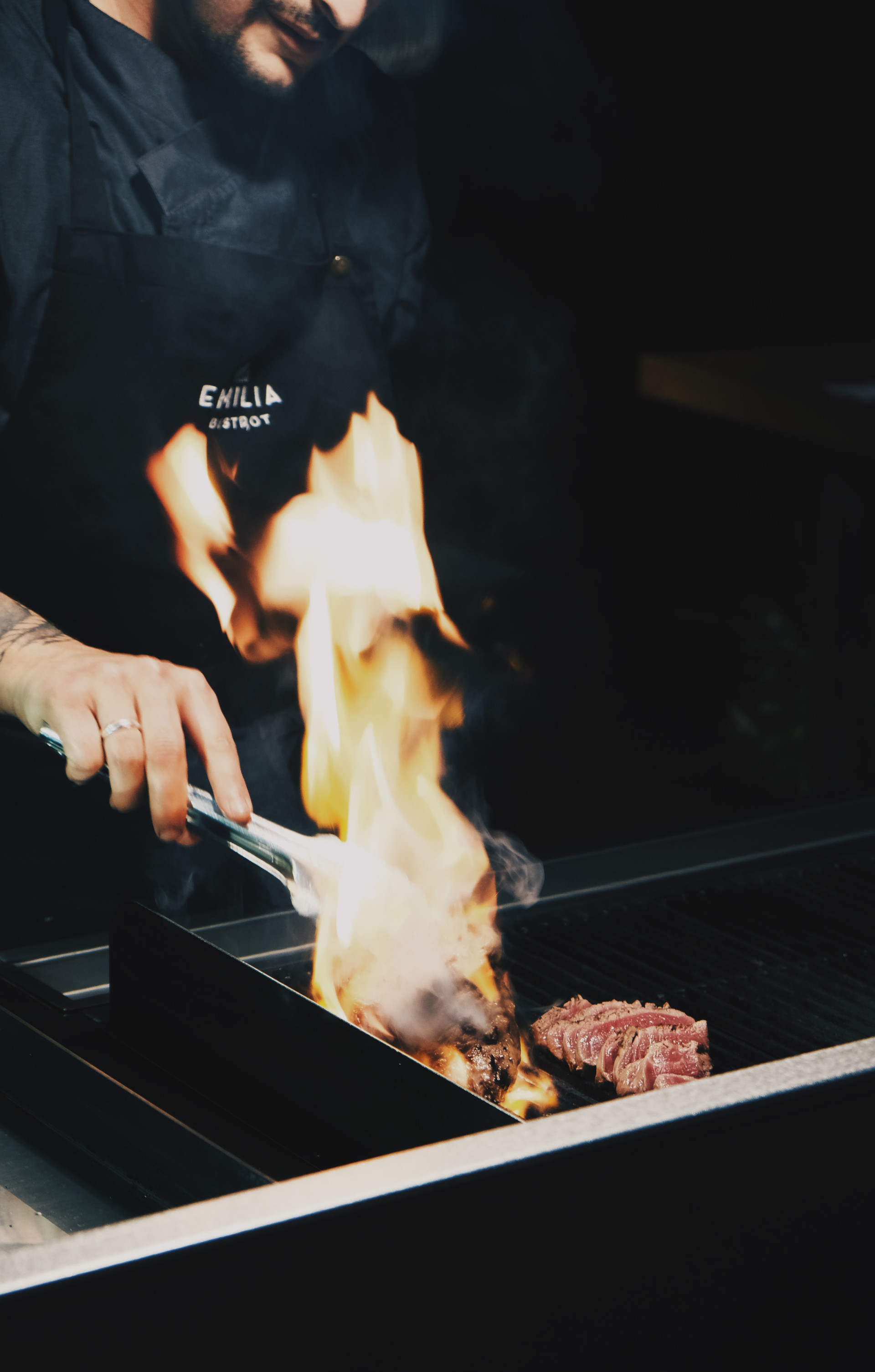 restaurante elegante Bistrot Villa Emilia 