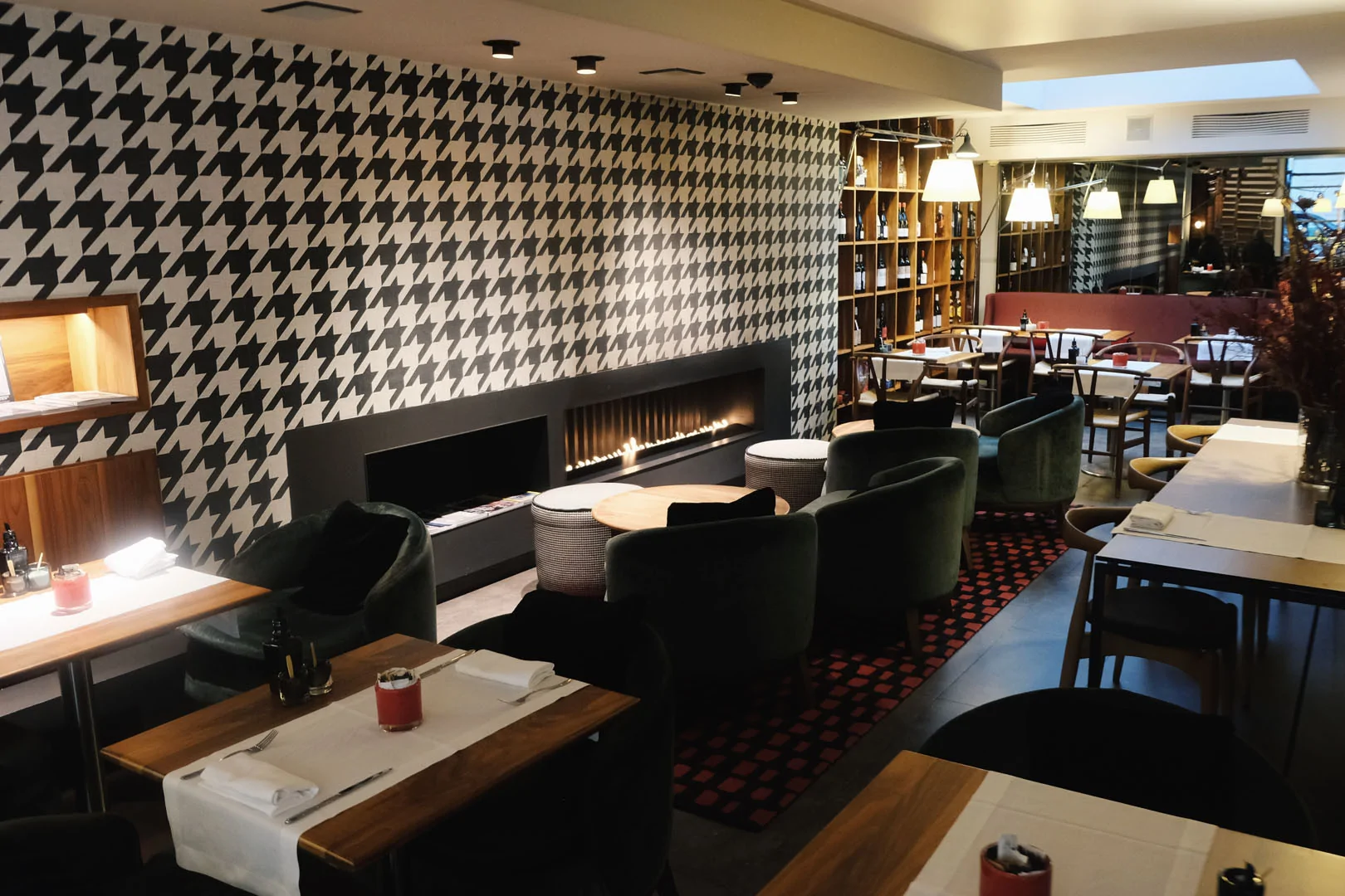 restaurante elegante Bistrot Villa Emilia 